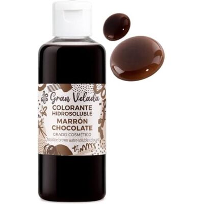 GRAN VELADA Colorante Líquido Marrón Chocolate para Jabón de Glicerina: Crea Jabones Espectaculares con Resultados Vibrantes y Llamativos Fácil de Usar GRAN VELADA Colorante Líquido Marrón Chocolate para Jabón de Glicerina: Crea Jabones Espectaculares con Resultados Vibrantes y Llamativos Fácil de Usar