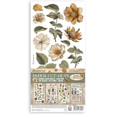 Stamperia Paper Cut Outs, multicolor, 15 x 30,5 x 0,3 cm Stamperia Paper Cut Outs, multicolor, 15 x 30,5 x 0,3 cm