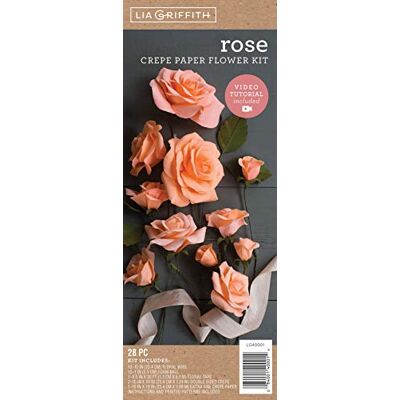 Creativity Street LG40001 LIA Kit de Flores de Papel - Kit de Flores de Papel Creativity Street LG40001 LIA Kit de Flores de Papel - Kit de Flores de Papel