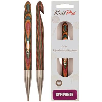 KnitPro Symfonie Agujas de ganchillo afgano/tunecino, 12 mm KnitPro Symfonie Agujas de ganchillo afgano/tunecino, 12 mm