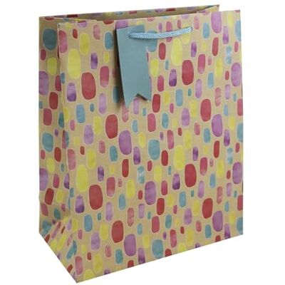 Eurowrap Multicolore, sac large 26,5x14x33 cm Paq de 6 Eurowrap Multicolore, sac large 26,5x14x33 cm Paq de 6
