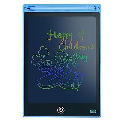 yummici Tableta De Escritura LCD para Niños 8.5 Pulgadas para El Hogar Color Azul yummici Tableta De Escritura LCD para Niños 8.5 Pulgadas para El Hogar Color Azul