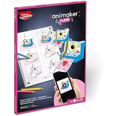 Maped ANIMAKER FLASH Kit Creación de Caricaturas POETIC Impulsa la Creatividad Maped ANIMAKER FLASH Kit Creación de Caricaturas POETIC Impulsa la Creatividad