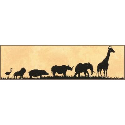 Lanarte Kits De Punto De Cruz Contado Completo Arte De Pared DIY DESFILE DE ANIMALES Set Manualidades Adultos Set Decoracion Salon Creativo Regalo ca. 31 x 9 cm Cross Stitch Embroidery Lanarte Kits De Punto De Cruz Contado Completo Arte De Pared DIY DESFILE DE ANIMALES Set Manualidades Adultos Set Decoracion Salon Creativo Regalo ca. 31 x 9 cm Cross Stitch Embroidery