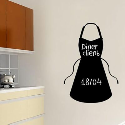 Ambiance Sticker Ambiance Adhesivo decorativo para pared (40 x 30 cm), color negro Ambiance Sticker Ambiance Adhesivo decorativo para pared (40 x 30 cm), color negro