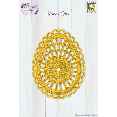 Nellie's Choice Troquel Huevo de Pascua-3 Pzs de 7 x 10 cm a 8,5 x 11,5 cm-para Hacer Tarjetas, Navidad, Scrapbooking, Manualidades, DIY, Amarillo, Talla única Nellie's Choice Troquel Huevo de Pascua-3 Pzs de 7 x 10 cm a 8,5 x 11,5 cm-para Hacer Tarjetas, Navidad, Scrapbooking, Manualidades, DIY, Amarillo, Talla única