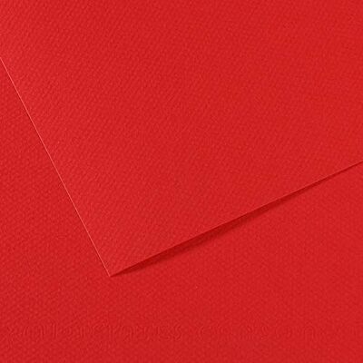 Canson Mi-Teintes Papel de Color de Pulpa Teñida, 160 g/m2, Rojo (Bright Red 505), 21x29,29, Pack de 25 Canson Mi-Teintes Papel de Color de Pulpa Teñida, 160 g/m2, Rojo (Bright Red 505), 21x29,29, Pack de 25