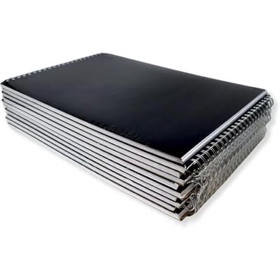 ARTWAY Cuaderno de bocetos encuadernado en espiral, A3, papel de cartucho de 135 g/m², 40 páginas/80 lados, paquete de diez ARTWAY Cuaderno de bocetos encuadernado en espiral, A3, papel de cartucho de 135 g/m², 40 páginas/80 lados, paquete de diez
