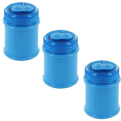 KUM Sacapuntas con depósito Maxi M2, azul, paquete de 3 KUM Sacapuntas con depósito Maxi M2, azul, paquete de 3