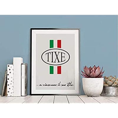 TIXE Pittura Colorata per Interni, Blu (Romantico) TIXE Pittura Colorata per Interni, Blu (Romantico)