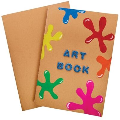 Baker Ross Cuaderno de Dibujos A5 Set de 6, Libro para Niños Baker Ross Cuaderno de Dibujos A5 Set de 6, Libro para Niños