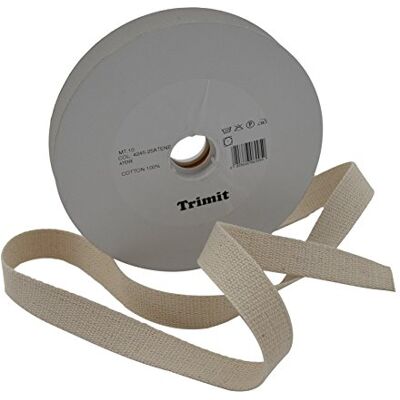 Inastri Heavy Cotton Straps - Natur / Ecru - Gurtband Inastri Heavy Cotton Straps - Natur / Ecru - Gurtband