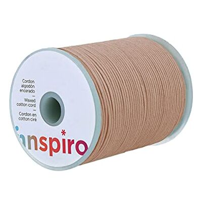 INNSPIRO - 260424 - Marfil - Hilo de algodón encerado 3mm 50m - Thread INNSPIRO - 260424 - Marfil - Hilo de algodón encerado 3mm 50m - Thread