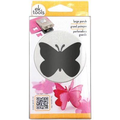 EK Tools Troquel Largo Mariposa, Plástico y Metal, Gris, 3.51x7.85x15.49 cm EK Tools Troquel Largo Mariposa, Plástico y Metal, Gris, 3.51x7.85x15.49 cm