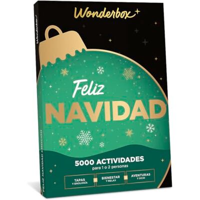 WONDERBOX Caja Regalo Feliz Navidad Emoción Todos Regalan Artículos En Navidad, No Ser Banal. Esta Es La Solución Como Ideas Regalo Original Hombre, Ideas Pack Regalo Mujer Y Navidad Regalos. WONDERBOX Caja Regalo Feliz Navidad Emoción Todos Regalan Artículos En Navidad, No Ser Banal. Esta Es La Solución Como Ideas Regalo Original Hombre, Ideas Pack Regalo Mujer Y Navidad Regalos.