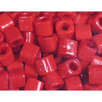 Toho Cuentas japonesas cubo opaco granate 4mm. 100gr. Toho Cuentas japonesas cubo opaco granate 4mm. 100gr.