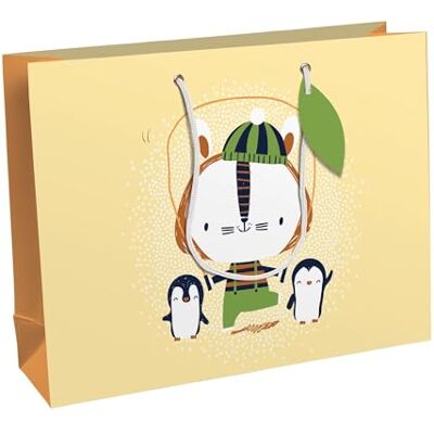 Eurowrap Un lot de 6 Sacs Cadeaux Excellia- Format Shopping 37,3x11,8x27,5 cm 210g Motif : Animaux mignons Idéal pour : Jeux De Société, Puzzles Eurowrap Un lot de 6 Sacs Cadeaux Excellia- Format Shopping 37,3x11,8x27,5 cm 210g Motif : Animaux mignons Idéal pour : Jeux De Société, Puzzles