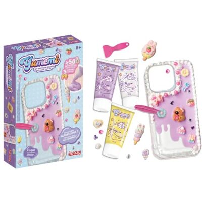 Lansay Yumemi Set Decoden Funda de Móvil Estilo Kawaii Desde 8 Años Personalización Creativa Más de 50 Elementos, 15 Adornos y Pasta que Endurece Efecto Nata Tendencia Japonesa Actual Lansay Yumemi Set Decoden Funda de Móvil Estilo Kawaii Desde 8 Años Personalización Creativa Más de 50 Elementos, 15 Adornos y Pasta que Endurece Efecto Nata Tendencia Japonesa Actual