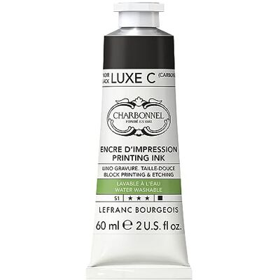 Lefranc Bourgeois Pintura de cobre , lavable al agua, con excelente resistencia a la luz, vegano, 100% sin disolventes, tubo de 60 ml, color negro Luxe C Lefranc Bourgeois Pintura de cobre , lavable al agua, con excelente resistencia a la luz, vegano, 100% sin disolventes, tubo de 60 ml, color negro Luxe C