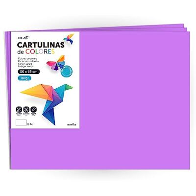 M-OFFICE Cartulina de Colores - 50x65 cm - 25 Hojas M-OFFICE Cartulina de Colores - 50x65 cm - 25 Hojas