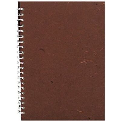 Pink Pig Ping Pik Silk Ameleie Cuaderno para acuarelas (A4, formato vertical), color marrón chocolate Pink Pig Ping Pik Silk Ameleie Cuaderno para acuarelas (A4, formato vertical), color marrón chocolate
