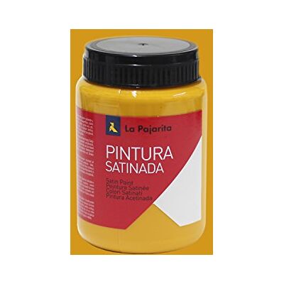 La Pajarita Pintura para Decoración y DIY, Satinada, 1, Naranja (Calabaza) La Pajarita Pintura para Decoración y DIY, Satinada, 1, Naranja (Calabaza)