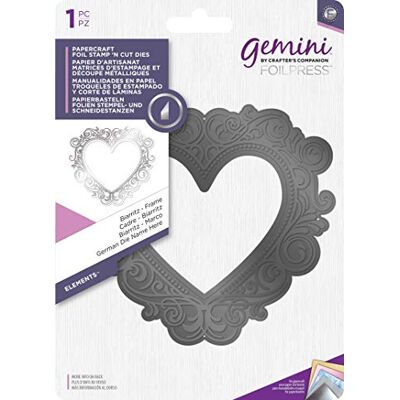 Gemini Cut n Die Elementos de Troquel de Corte de Lámina il N ’- Marco de Biarritz Gemini Cut n Die Elementos de Troquel de Corte de Lámina il N ’- Marco de Biarritz