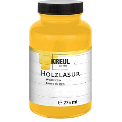 Kreul Amarillo Träbets 275ml Frascos - Tinte para madera Kreul Amarillo Träbets 275ml Frascos - Tinte para madera