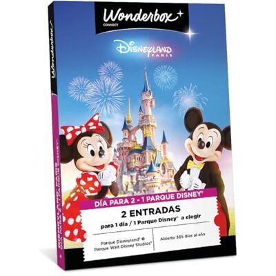 WONDERBOX Connect Caja Regalo Disneyland Paris 1 día para 2 pers. WONDERBOX Connect Caja Regalo Disneyland Paris 1 día para 2 pers.