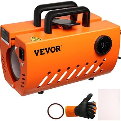 VEVOR Prensa Térmica para Tazas de 11-30 oz Prensa para Tazas Vasos 620 W Máquina de Impresión de Transferencia 23,5 x 11,5 x 1 cm con Guantes Resistentes al Calor y Cinta DIY Tazas de Cerámica Vasos VEVOR Prensa Térmica para Tazas de 11-30 oz Prensa para Tazas Vasos 620 W Máquina de Impresión de Transferencia 23,5 x 11,5 x 1 cm con Guantes Resistentes al Calor y Cinta DIY Tazas de Cerámica Vasos