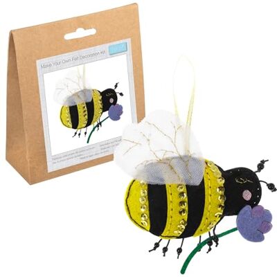 Trimits Kit de decoración de fieltro, abeja Trimits Kit de decoración de fieltro, abeja