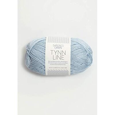 Sandnes Garn Tynn Line 5930 Hilo de Arena, Color Azul Claro Sandnes Garn Tynn Line 5930 Hilo de Arena, Color Azul Claro