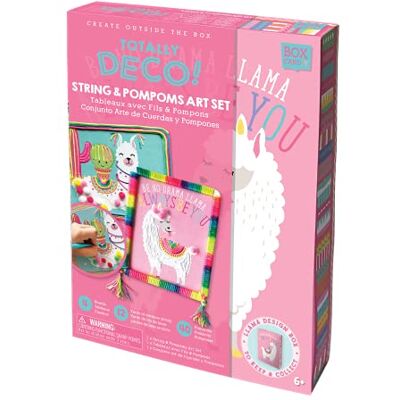 BOX CANDIY String and Pompoms Art Set BOX CANDIY String and Pompoms Art Set