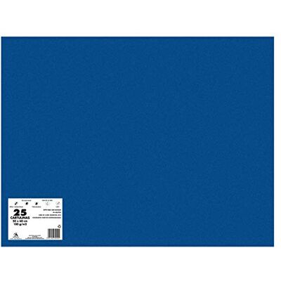 DOHE Pack de 25 cartulinas, 50 x 65 mm, color azul zafiro DOHE Pack de 25 cartulinas, 50 x 65 mm, color azul zafiro