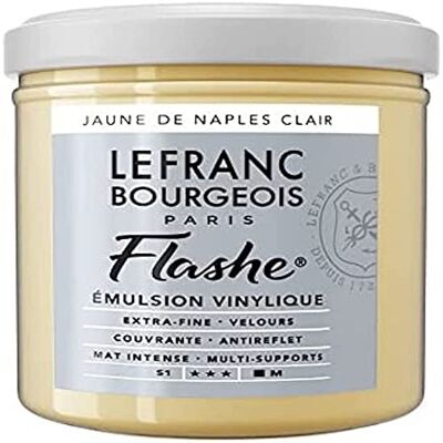 Lefranc Bourgeois LB ACRILICO FLASHE 125ML AMARILLO DE NÁPOLES CLARO Lefranc Bourgeois LB ACRILICO FLASHE 125ML AMARILLO DE NÁPOLES CLARO