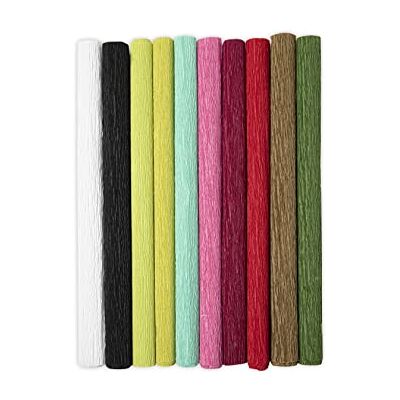 Papel crepé premium Sizzix - 10 hojas, 12" x 24" - Festivo Papel crepé premium Sizzix - 10 hojas, 12" x 24" - Festivo