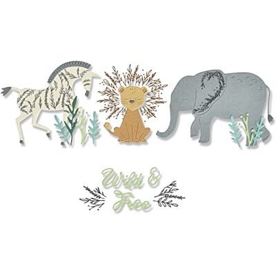 Sizzix - 663371 Christmas Foliage - One size - Die-cut stencil Sizzix - 663371 Christmas Foliage - One size - Die-cut stencil