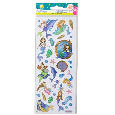 Craft Planet Pegatinas, diseño de Planeta, Multicolor Craft Planet Pegatinas, diseño de Planeta, Multicolor