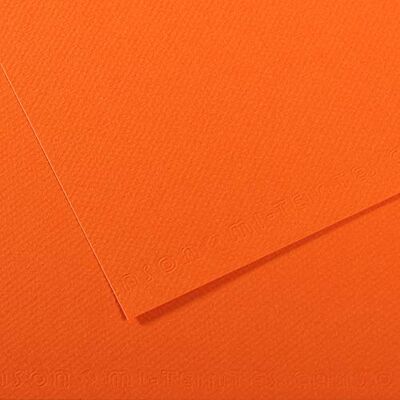 Canson Mi-Teintes Papel de Color de Pulpa Teñida, 160 g/m2, Naranja (Orange 453), 21x29,24, Pack de 25 Canson Mi-Teintes Papel de Color de Pulpa Teñida, 160 g/m2, Naranja (Orange 453), 21x29,24, Pack de 25