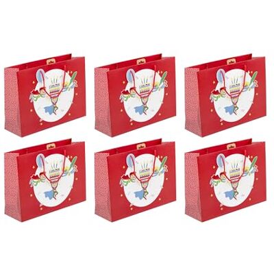 Clairefontaine Bolsa Papel Excellia Shop Power - Pack de 6 Clairefontaine Bolsa Papel Excellia Shop Power - Pack de 6