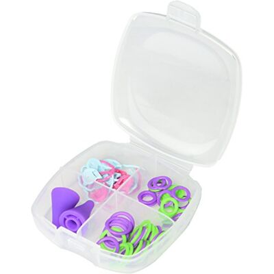Clover cl3034 Stricken Juego de Accesorios para Principiantes, plástica, Multicolor, 7.5 x 7.5 x 2.5 cm Clover cl3034 Stricken Juego de Accesorios para Principiantes, plástica, Multicolor, 7.5 x 7.5 x 2.5 cm
