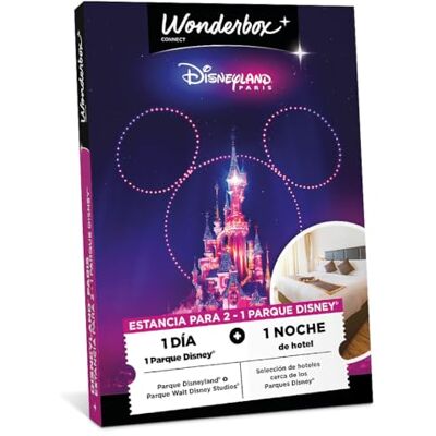 WONDERBOX Connect Caja Regalo Disneyland Paris Estancia 1 día 2 p. WONDERBOX Connect Caja Regalo Disneyland Paris Estancia 1 día 2 p.