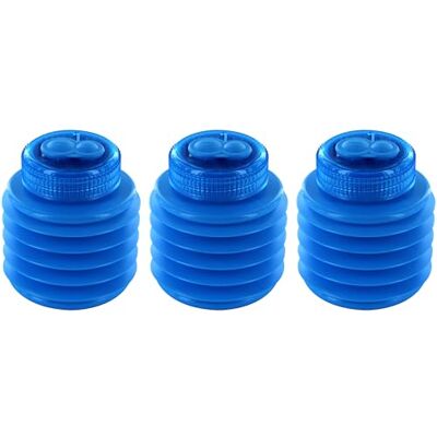 KUM Sacapuntas con depósito Softie 442 M2, azul, paquete de 3 KUM Sacapuntas con depósito Softie 442 M2, azul, paquete de 3