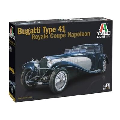 Italeri 1:24 Bugatti Coupè Napoleon Modelismo, Kit de Montaje, modelismo estático, Manualidades, Hobby, Pegamento, Kit de plástico, Fiel al Detalle, Modelo de Coche, 1:24 Italeri 1:24 Bugatti Coupè Napoleon Modelismo, Kit de Montaje, modelismo estático, Manualidades, Hobby, Pegamento, Kit de plástico, Fiel al Detalle, Modelo de Coche, 1:24