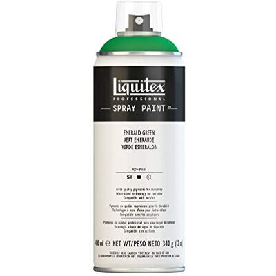 Liquitex Acrílico en Spray, 400 ml, Verde (Verde Esmeralda) Liquitex Acrílico en Spray, 400 ml, Verde (Verde Esmeralda)