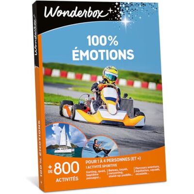 WONDERBOX – 100% emociones – Caja de regalo – Idea de regalo de aventura WONDERBOX – 100% emociones – Caja de regalo – Idea de regalo de aventura