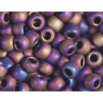 Toho Cuentas japonesas rocalla mate multicolor 2,2mm.11/0 100gr. Toho Cuentas japonesas rocalla mate multicolor 2,2mm.11/0 100gr.