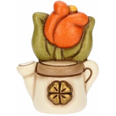 THUN Mini regadera con tulipán cerámica Colección Bomboniera 4.6 x 3.3 x 6.1 cm THUN Mini regadera con tulipán cerámica Colección Bomboniera 4.6 x 3.3 x 6.1 cm