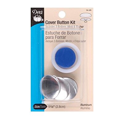 Dritz Cover Button Kits-Size 45 1-1/8" 3/Pkg Dritz Cover Button Kits-Size 45 1-1/8" 3/Pkg
