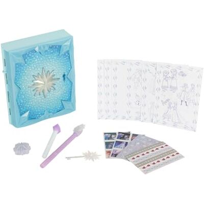 Disney Magic Icy Journal Diario interactivo Frozen con luces y sonidos, compartimento secreto con llave, bolígrafo de tinta invisible, pegatinas y accesorios, recomendado a partir de 3 años. Disney Magic Icy Journal Diario interactivo Frozen con luces y sonidos, compartimento secreto con llave, bolígrafo de tinta invisible, pegatinas y accesorios, recomendado a partir de 3 años.